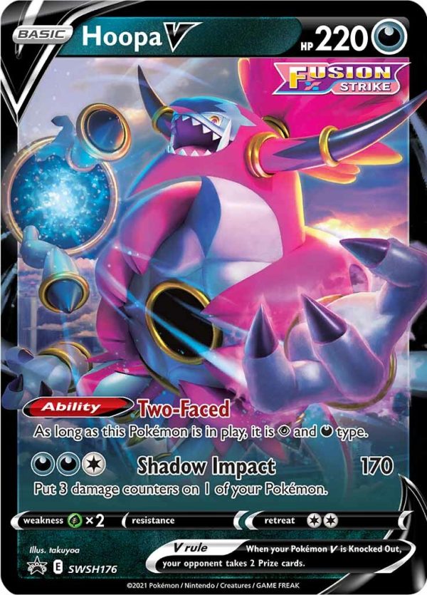 Hoopa V (SWSH176) (Jumbo Card) [Sword & Shield: Black Star Promos] Cheap