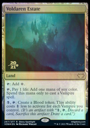 Voldaren Estate [Innistrad: Crimson Vow Prerelease Promos] Online Hot Sale