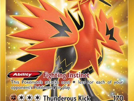 Galarian Zapdos V (182 172) [Sword & Shield: Brilliant Stars] on Sale