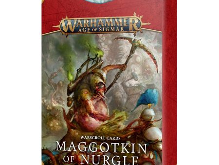 Maggotkin of Nurgle Warscroll Cards Online Sale