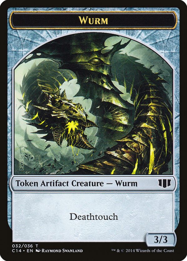 Wurm (032 036)    Goat Double-Sided Token [Commander 2014 Tokens] Online