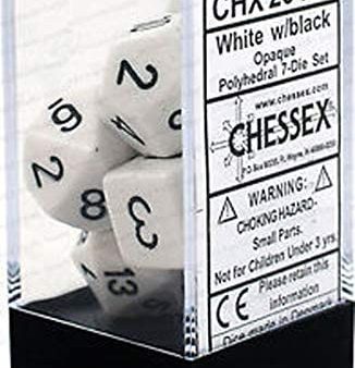 7 White Black Opaque - CHX25401 Supply