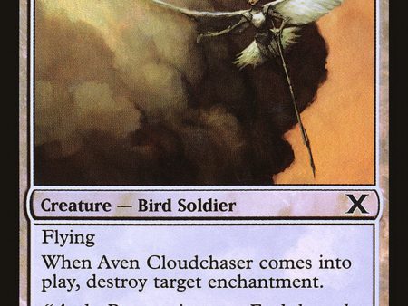 Aven Cloudchaser (Premium Foil) [Tenth Edition] Online Sale