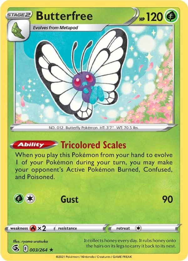 Butterfree (003 264) [Sword & Shield: Fusion Strike] Online Sale