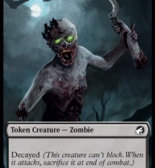 Zombie (005)    Zombie (004) Double-Sided Token [Innistrad: Midnight Hunt Commander Tokens] Online now