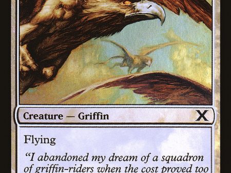 Wild Griffin (Premium Foil) [Tenth Edition] Discount