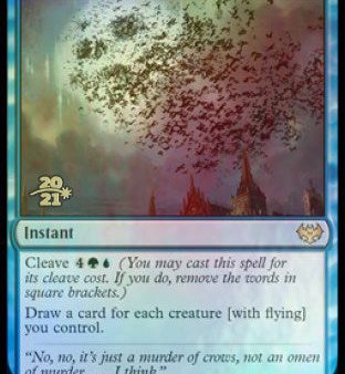 Winged Portent [Innistrad: Crimson Vow Prerelease Promos] Discount