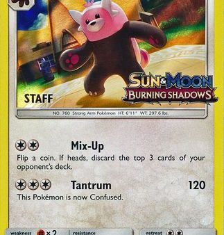 Bewear (SM49) (Staff Prerelease Promo) [Sun & Moon: Black Star Promos] Sale