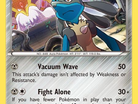 Lucario (63 124) (Cosmos Holo) [XY: Fates Collide] Discount