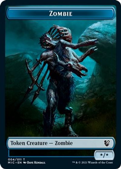 Zombie (005)    Zombie (004) Double-Sided Token [Innistrad: Midnight Hunt Commander Tokens] Online now