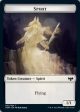 Wolf (011)    Spirit (002) Double-Sided Token [Innistrad: Crimson Vow Tokens] Online Hot Sale