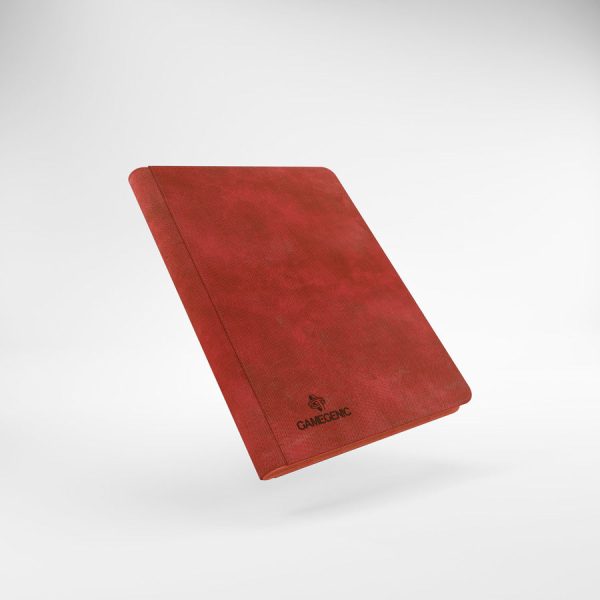 Zip-up Album 18-Pocket Red Binder For Cheap