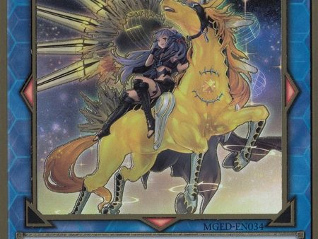 Knightmare Unicorn (Alternate Art) [MGED-EN034] Gold Rare For Discount