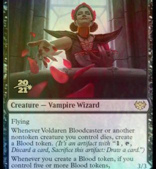 Voldaren Bloodcaster    Bloodbat Summoner [Innistrad: Crimson Vow Prerelease Promos] For Discount