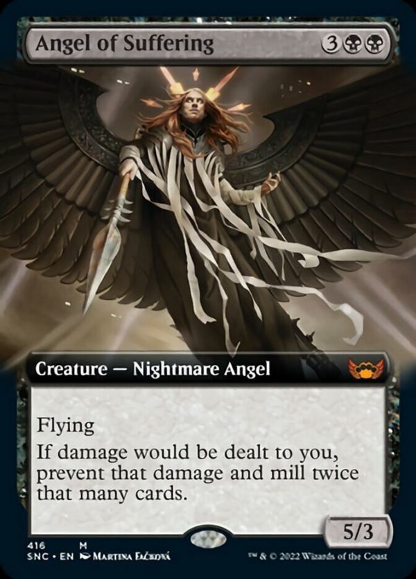 Angel of Suffering (Extended Art) [Streets of New Capenna] Discount