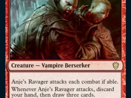 Anje s Ravager [Innistrad: Crimson Vow Commander] For Sale