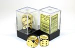 2 Gold Plated 16mm D6 Dice - CHX29006 For Cheap