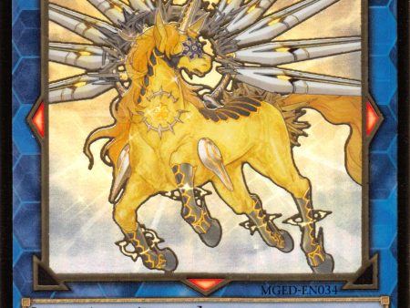 Knightmare Unicorn [MGED-EN034] Gold Rare Online